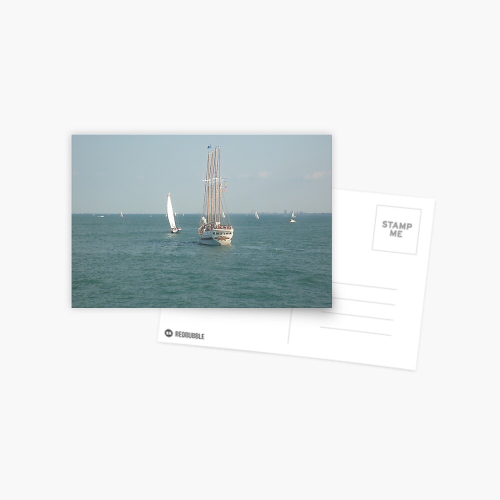 Boats Postcard