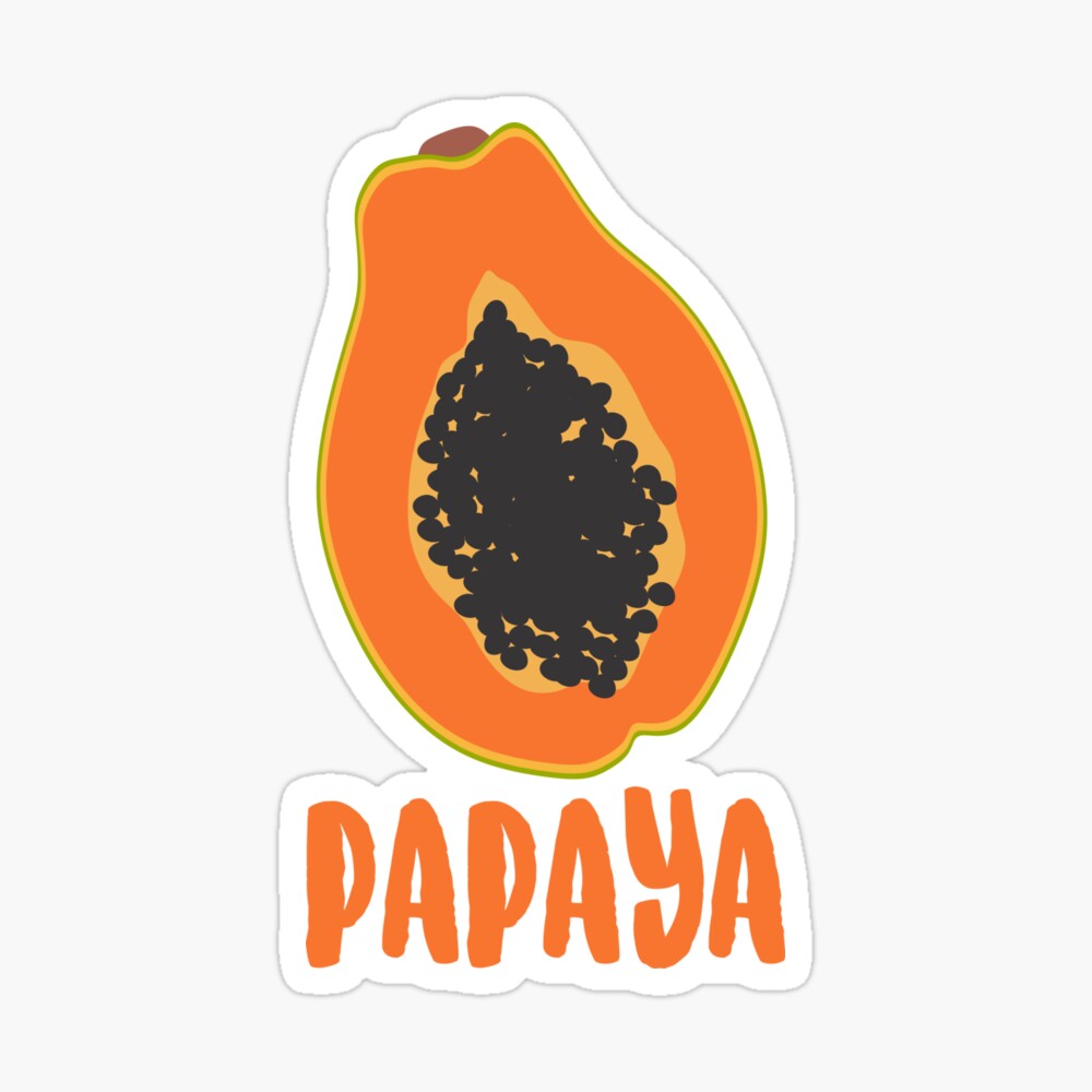 iDzn New Sweet Fruit Papaya Printed Graphic Cute Baby T-shirts