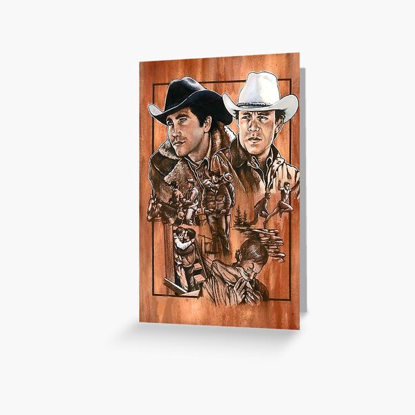 BROKEBACK MOUNTAIN Greeting Card