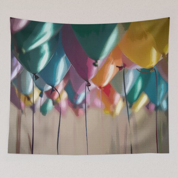 Item preview, Colored Ballons, Ballons In The Air designed and sold by homeartbyanave.