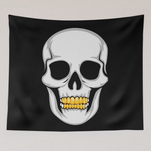 Item preview, Skull Grillz - Gold Variant designed and sold by wadekording.