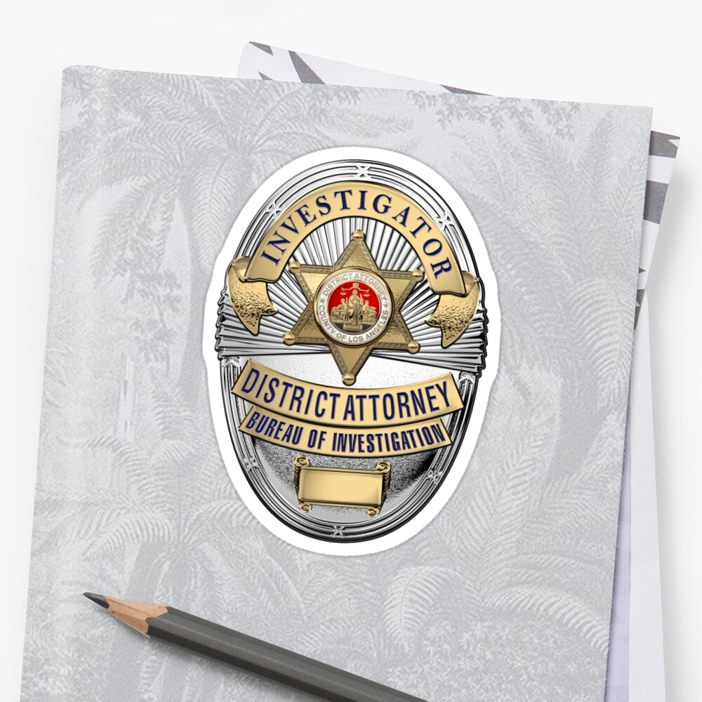 los-angeles-county-district-attorney-investigator-badge-over-white