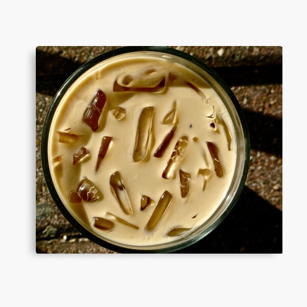 Iced Café Mocha Canvas Print