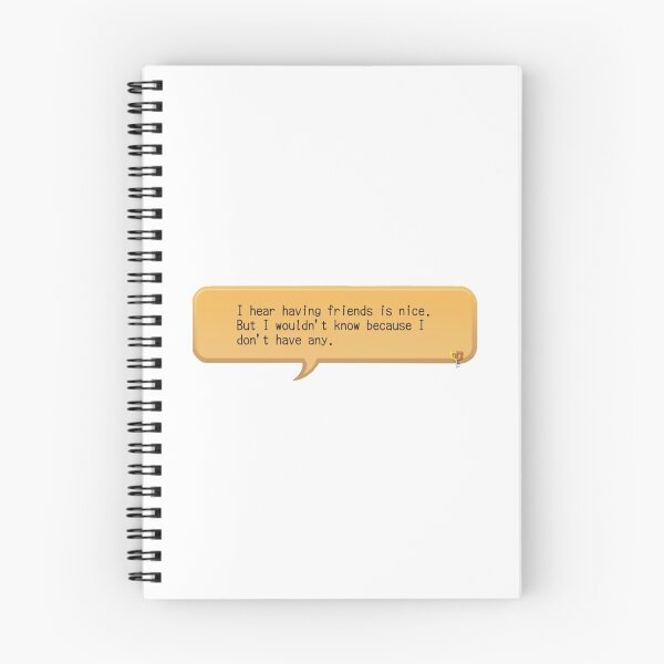 Artikelvorschau, Kingdom Hearts Text - Ich habe gehört, es ist schön, Freunde zu haben, aber ich weiß es nicht, weil ich keine habe entworfen und verkauft von observation.