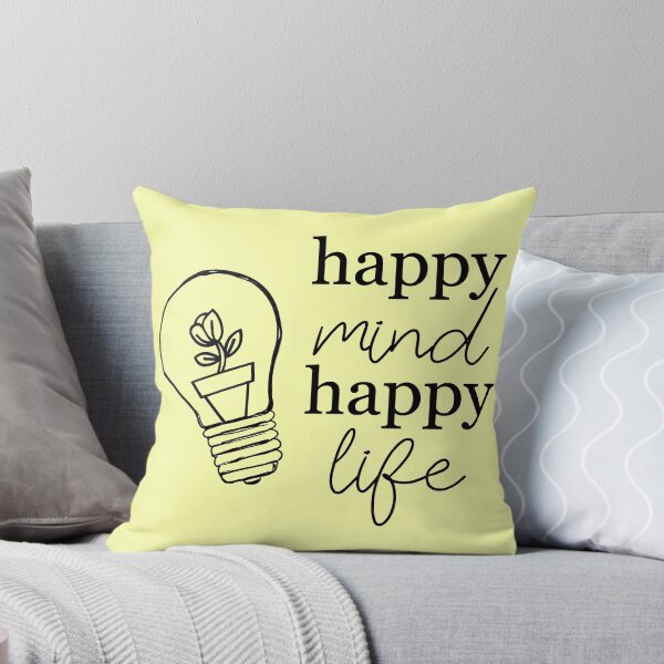 Item preview, Happy Mind Happy Life designed and sold by Allison Manson.