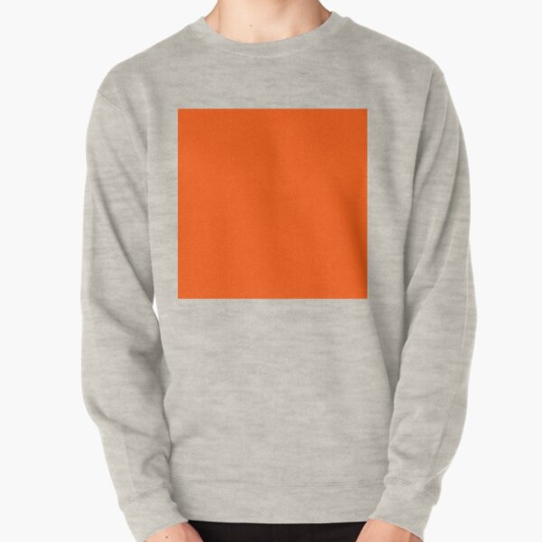 plain orange hoodie