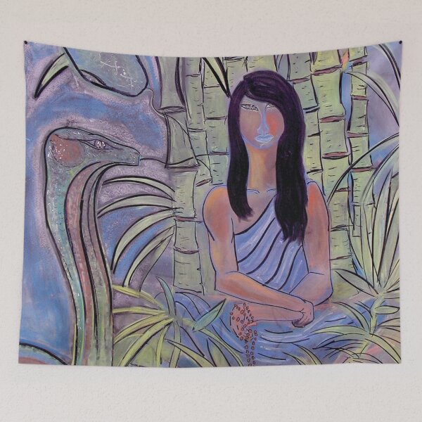 Item preview, Snake Charmer (from Chalk Meditation #13) designed and sold by InfinitePathArt.