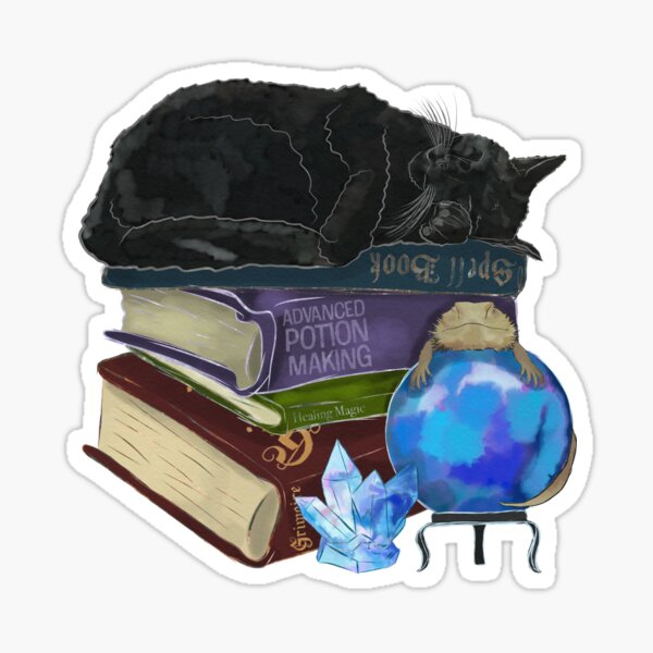 Sleepy Familiars Sticker