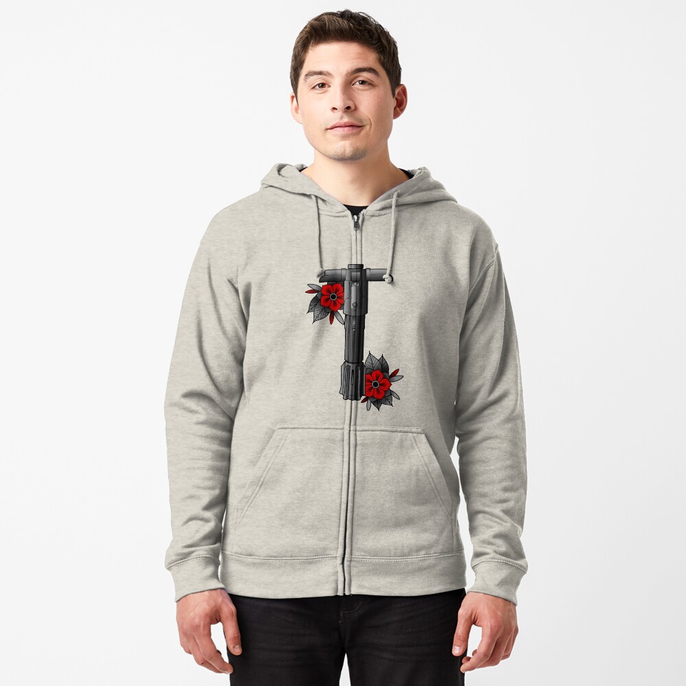 Vista previa del artículo con la obra «Sudadera con capucha y cremallera», diseñado y vendido por despresso.