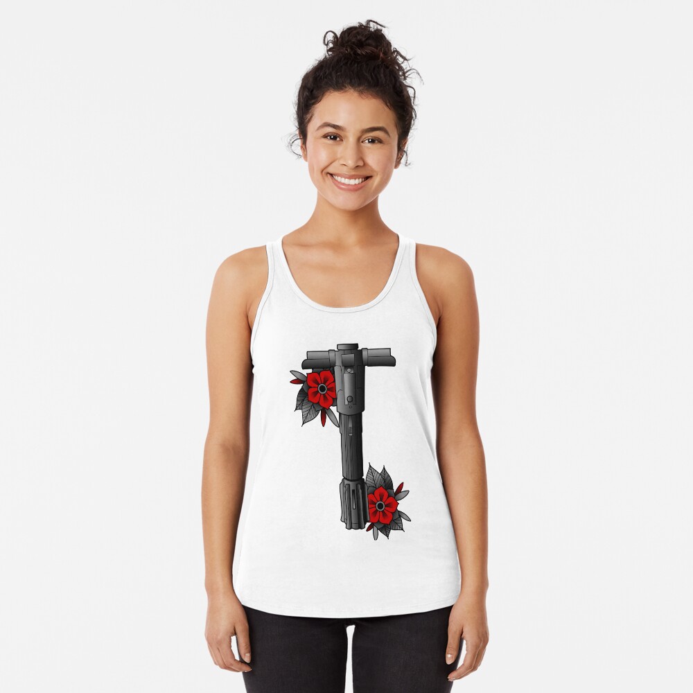 Vista previa del artículo con la obra «Camiseta con espalda nadadora», diseñado y vendido por despresso.
