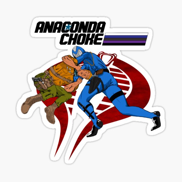 Cobra Commander - Anaconda Choke Sticker
