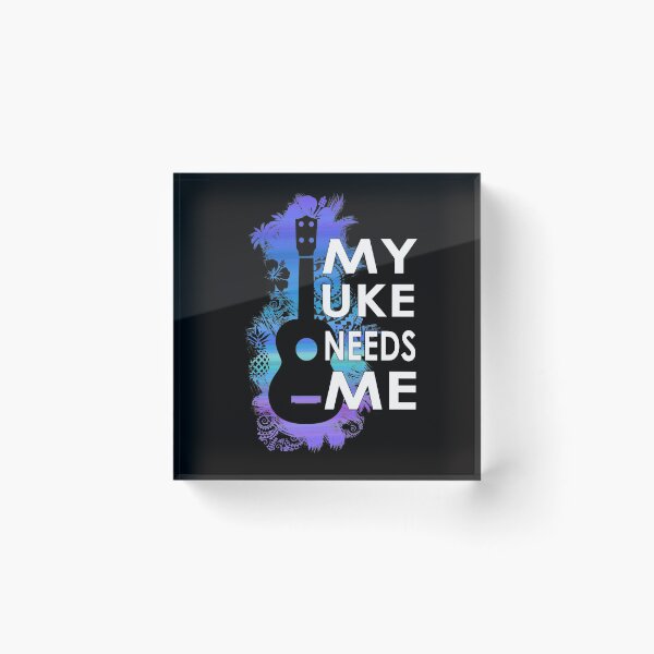 Item preview, MY UKE NEED ME - UKULELE HUMOR designed and sold by matai-anuanua.