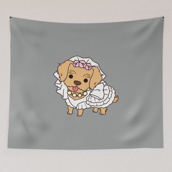 Item preview, Bride Goldendoodle designed and sold by thepawster.
