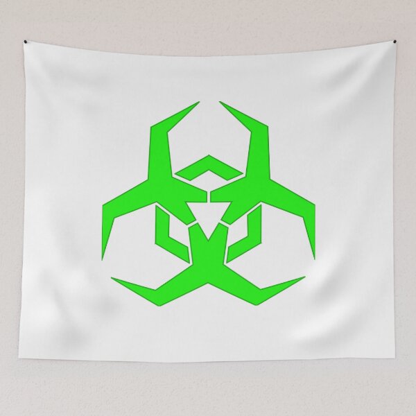 Item preview, Neon green biohazard symbol designed and sold by Dator.