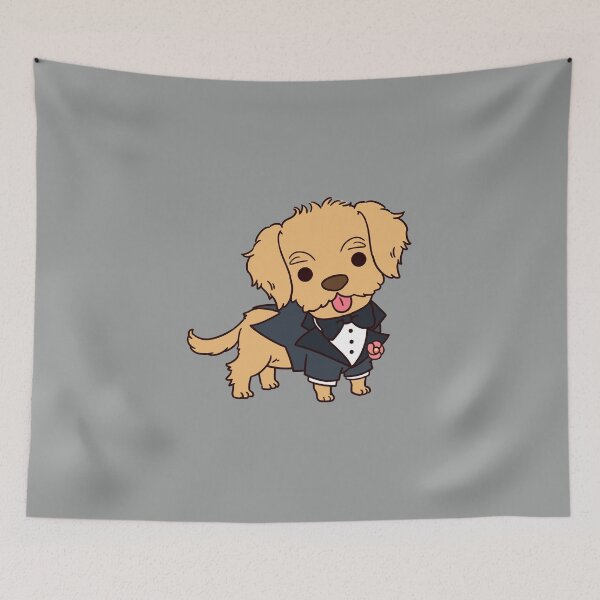 Item preview, Groom Goldendoodle designed and sold by thepawster.