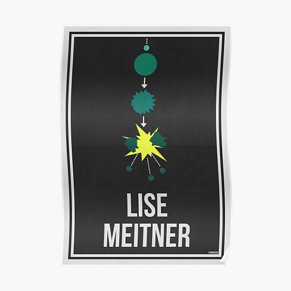 LISE MEITNER - Women in Science Poster