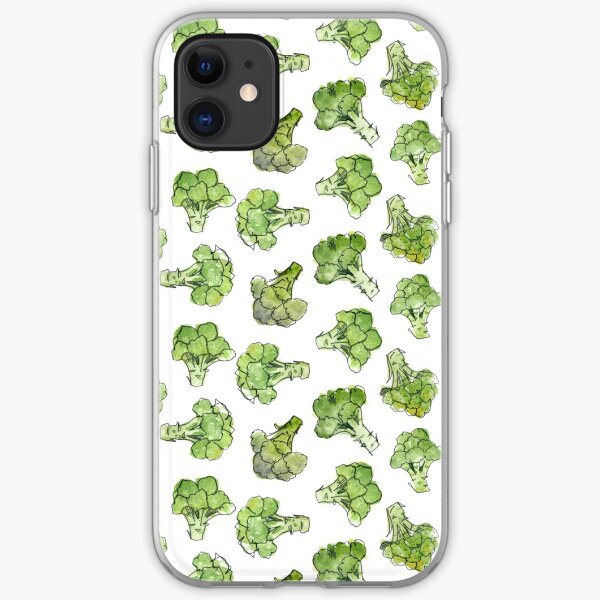 Broccoli - Scattered iPhone Soft Case