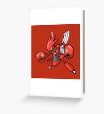 The Pincer Pokemon Greeting Card