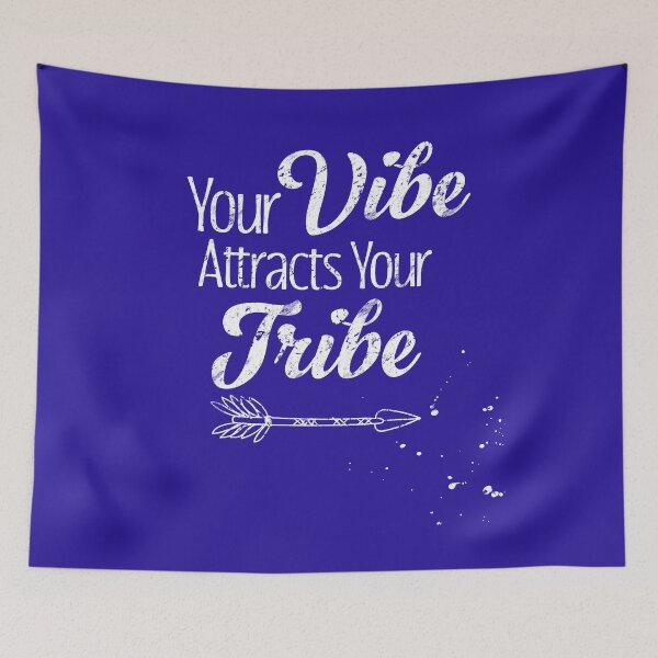 Item preview, Your Vibe Attracts Your Tribe, Boho with Saying designed and sold by SABRA - Shout your ♥︎.