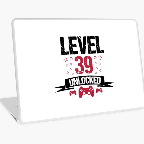 Level 39 Unlocked Funny Gaming Metal Print