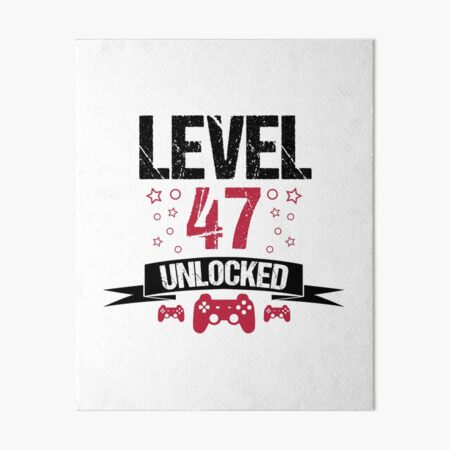 Level 40 Unlocked Gamer 40th Birthday Gift Greeting Card for Sale by  Alfalfalfa90