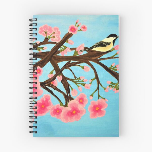 Artikelvorschau, Chickadee auf Kirschbaum entworfen und verkauft von LWDstudio.