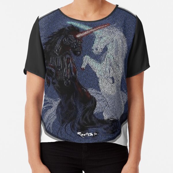 Unicorns Chiffon Top