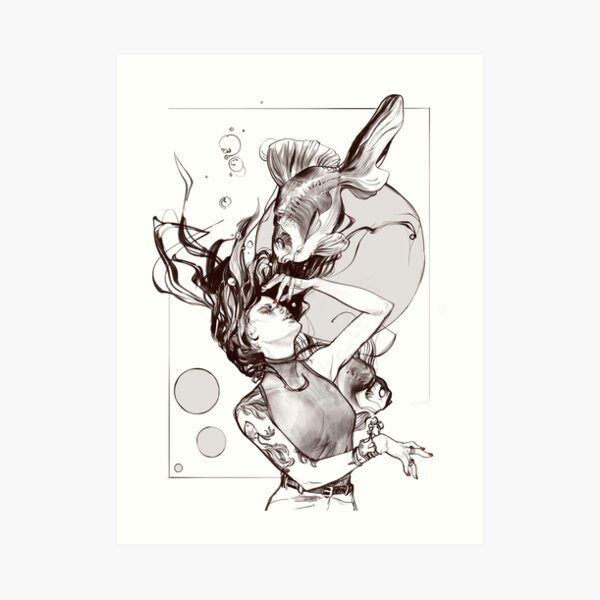 Gone Art Print