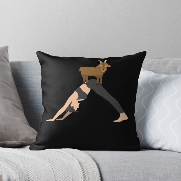 Item preview, Yoga Goat Namaste Meditation Exercise Animal Relax designed and sold by Pricity Designs.