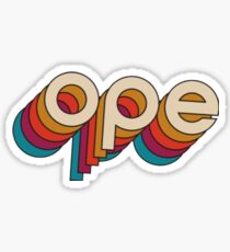 Ope Sticker