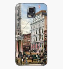 Rare large view of the New York Stock Exchange 1882 Case/Skin for Samsung Galaxy