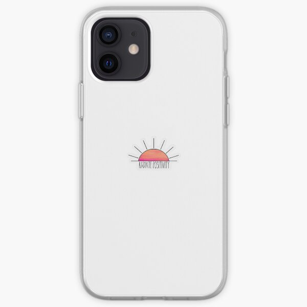 Rayonner la positivité Coque souple iPhone