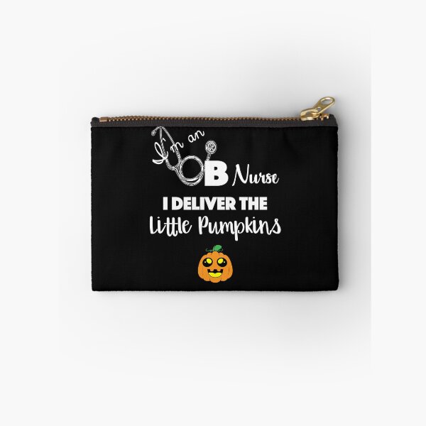 Item preview, I Check The Little Pumpkins | Halloween OB Nurse  designed and sold by SugarMootz.