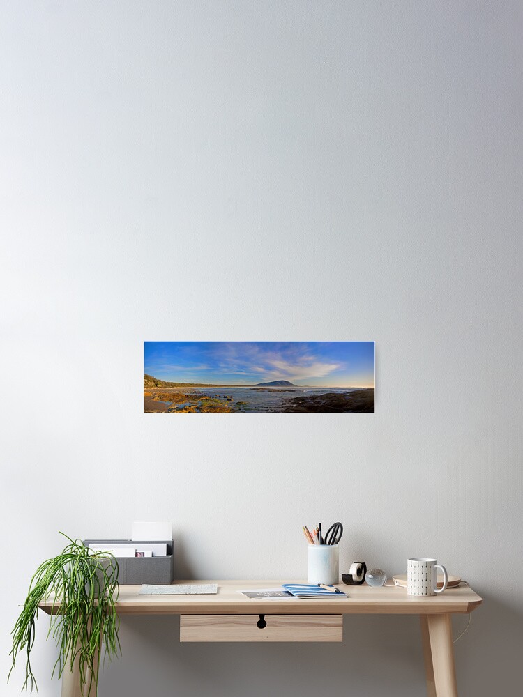Thumbnail 2 of 3, Poster, Sunrise at Diamond Head designed and sold by RICHARDW.