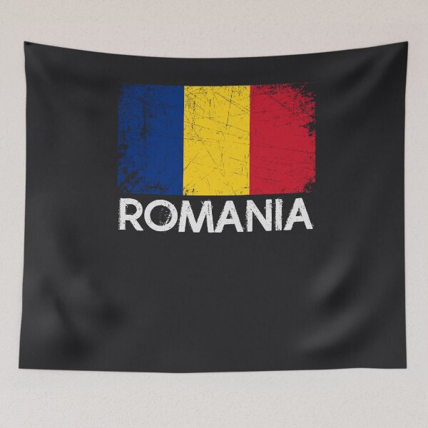 Item preview, Romania Distressed Flag designed and sold by melsens.