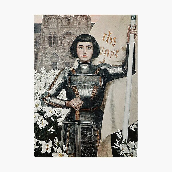 Joan of Arc- Albert Lynch Photographic Print