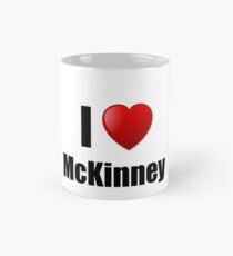McKinney I Love City Lover Pride Funny Gift Idea Mug