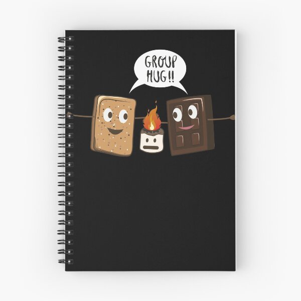 Item preview, Group Hug Smores Chocolate Marshmallow Camping Food designed and sold by Pricity Designs.