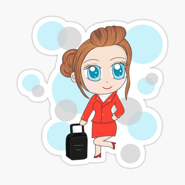 Cabin crew Sticker