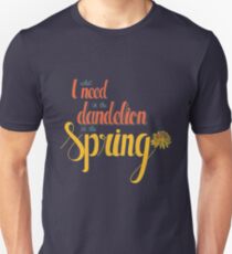 Dandelion in the spring Unisex T-Shirt