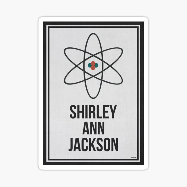 Item preview, SHIRLEY ANN JACKSON - Women In Science Wall Art designed and sold by Hydrogene.