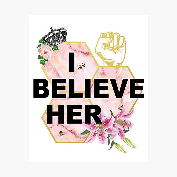I Beleive Her Photographic Print