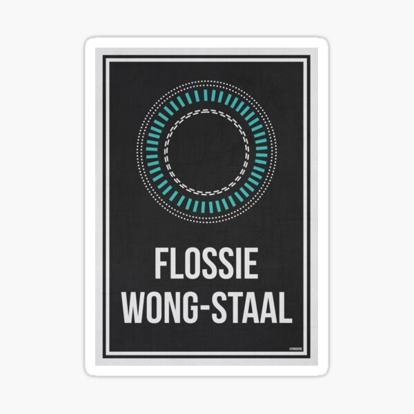 Item preview, FLOSSIE WONG-STAAL - Women In Science designed and sold by Hydrogene.