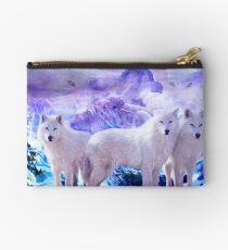 Geist des arktischen Wolfs Studio Clutch