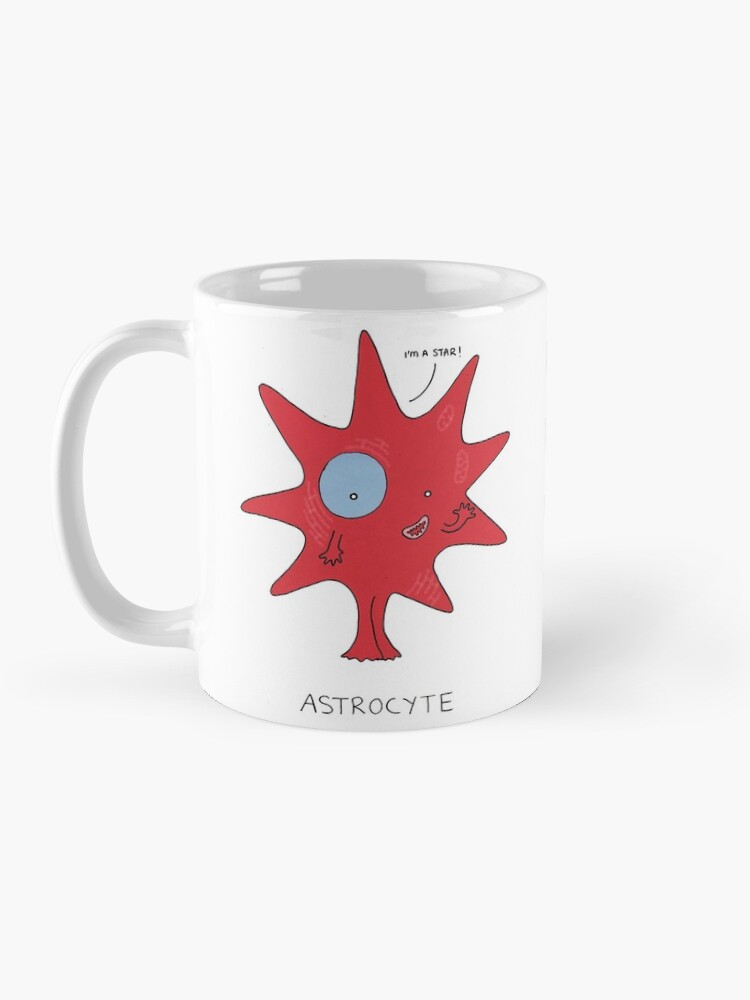 Thumbnail 3 of 6, Coffee Mug, Astrocytes are stars! designed and sold by Immy.