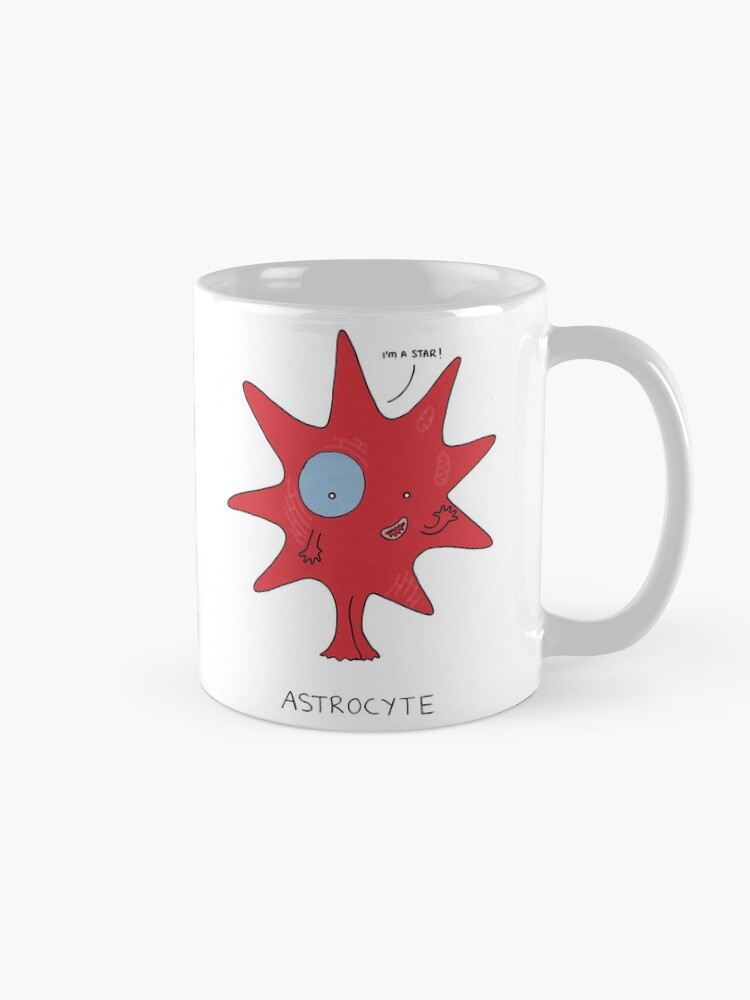 Thumbnail 5 of 6, Coffee Mug, Astrocytes are stars! designed and sold by Immy.