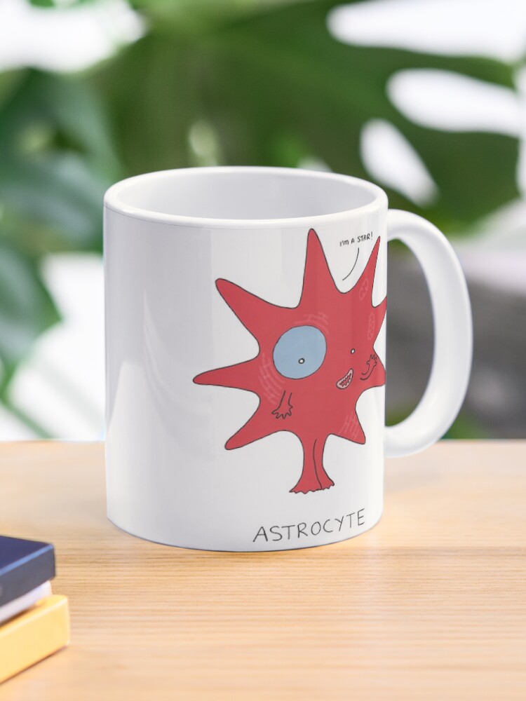 Thumbnail 1 of 6, Coffee Mug, Astrocytes are stars! designed and sold by Immy.