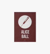 ALICE BALL - Women In Science Art Board Print