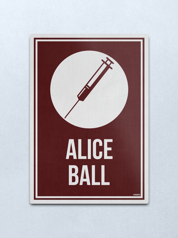 Alternate view of ALICE BALL - Women In Science Metal Print