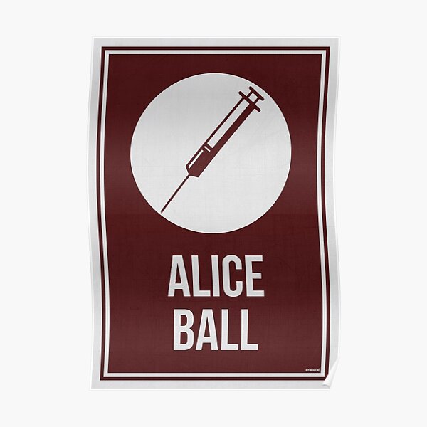 ALICE BALL - Women In Science Poster